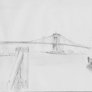 Brooklyn bridge, New York, USA