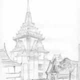 Wat Traimit temple, Bangkok, Thailand